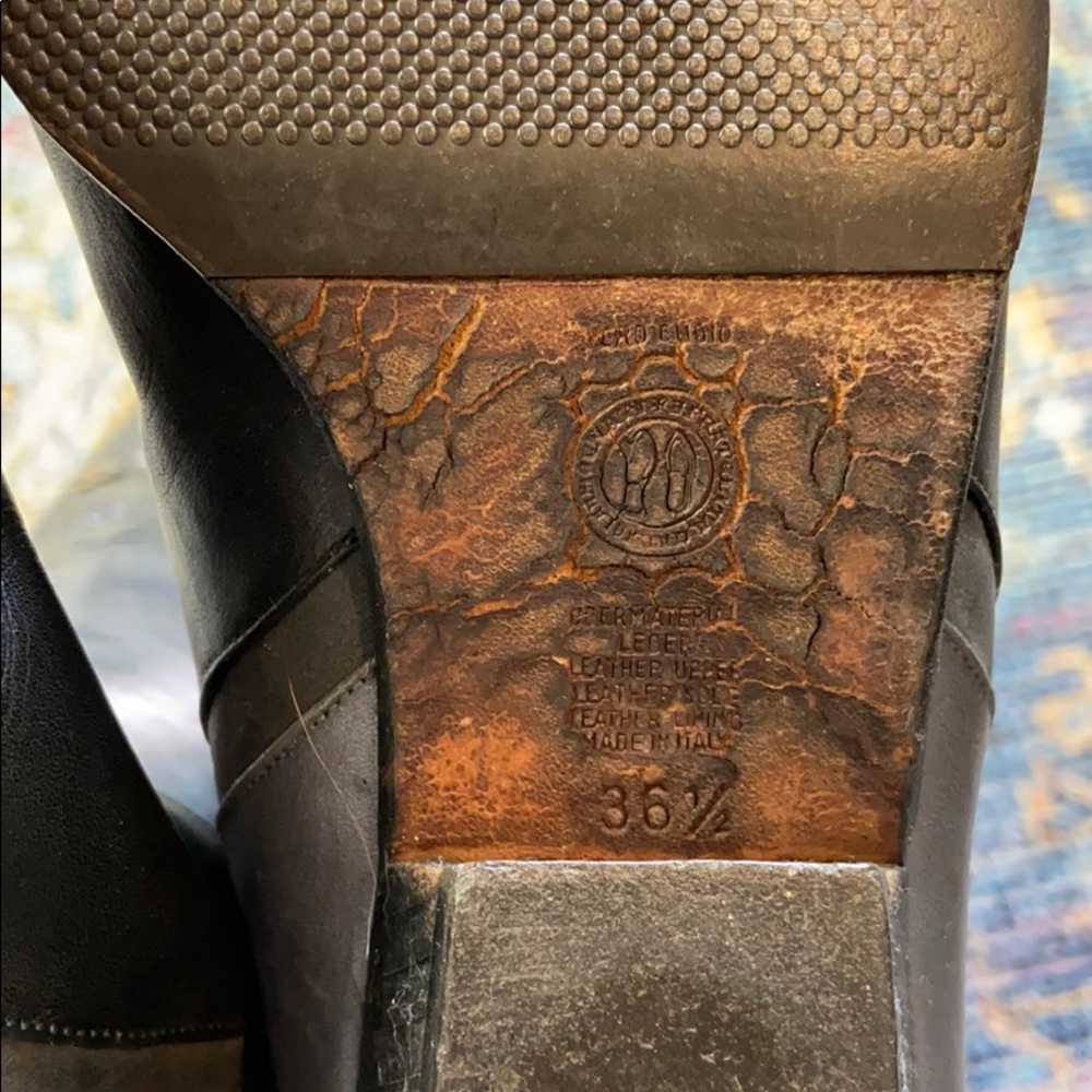 VINTAGE VERO CUOIO ITALIAN LEATHER BOOT - Picture 7 of 14